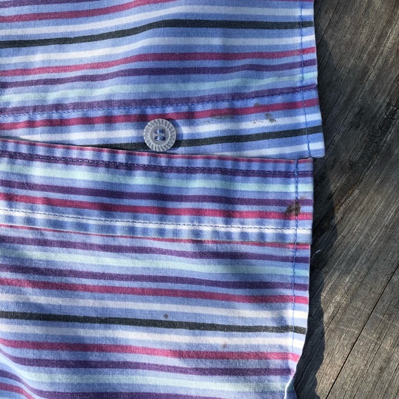 Striped button up - Picture 2 of 2